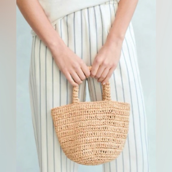 Jenni Kayne Mini Raffia Tote - Picture 6 of 6